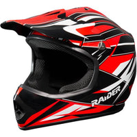 Raider Red GX3 Youth MX Helmet