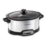 Hamilton Beach 7 Quart Program Slow Cooker