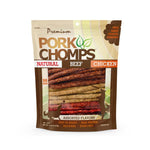 Pork Chomps 50-Count 5" Assorted Flavor Munchy Sticks Dog Chews