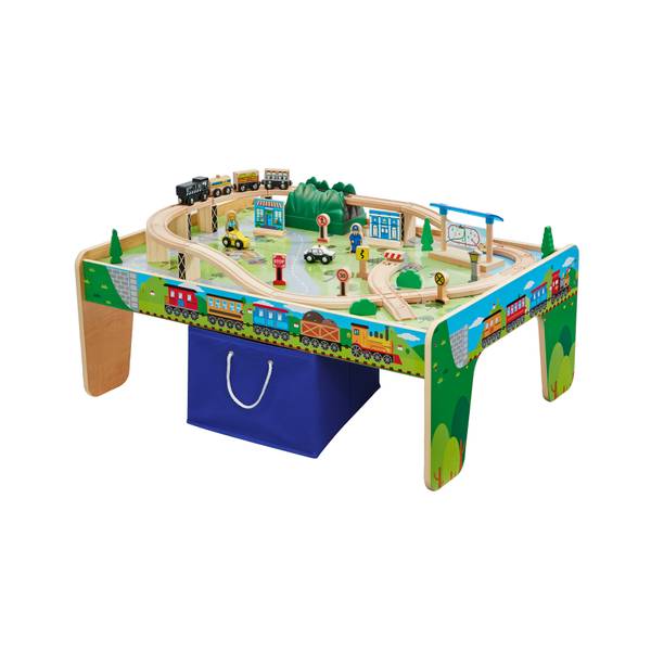 Maxim 50-Piece Train Set with Play Table