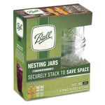 Ball 4-Pack 16 oz Pint Wide Mouth Nesting Jar