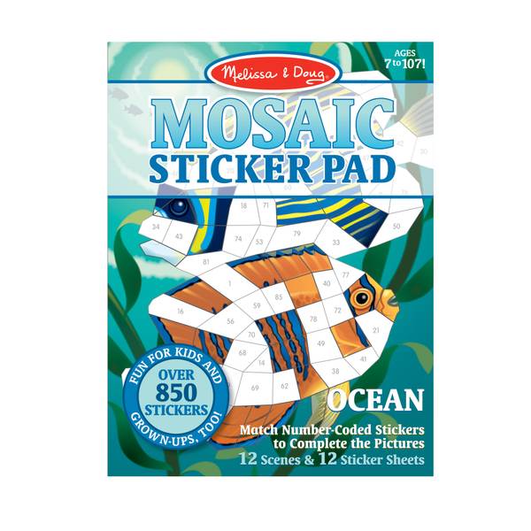 Melissa & Doug Ocean Mosaic Sticker Pad