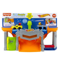 Little People Hot Wheels Race and Go Trackset