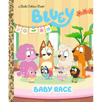 Little Golden Books Baby Race (Bluey)