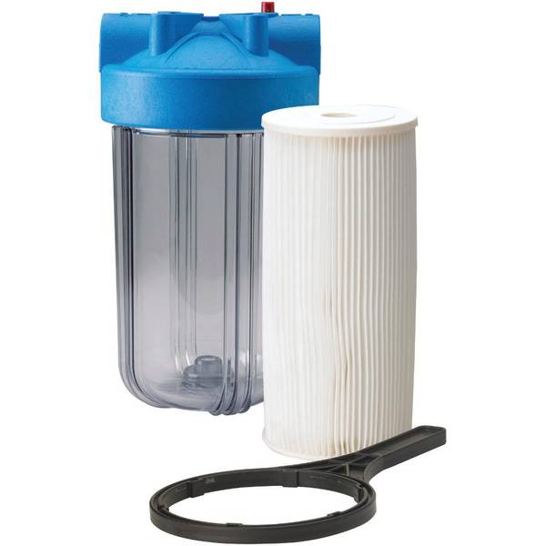 Omnifilter 10" Heavy-duty Clear Whole House Water Filter System