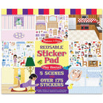 Melissa & Doug Play House! Reusable Sticker Pad