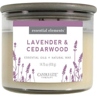 Candle-Lite Lavender & Cedarwood 3-Wick Candle