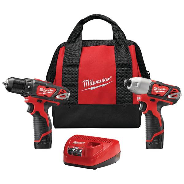 Milwaukee M12 Cordless 2-Tool Combo Kit