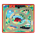 Melissa & Doug Round the Town Road Rug