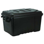 Storage Trunk, Black, Plastic, 24 in L, 15 in W, 13 in H, 2.7 cu ft Volume Capacity