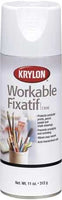 Workable Fixative Spray, Clear, Gloss, 11 oz