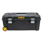 27-29/32"W Plastic, Black Portable Tool Box 12"H x 28-1/2"L